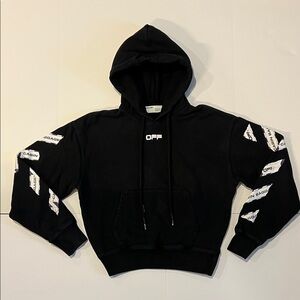 Off-White Airport Tape Hoodie - Size XS